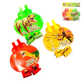 PITO SERPIENTE DINOSAURIO X 6